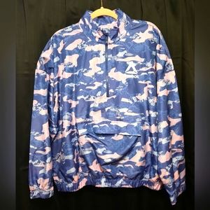 Reebok quarter zip windbreaker